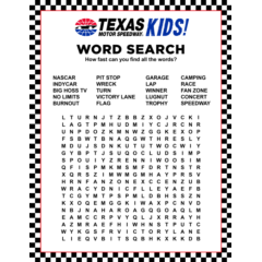 Race Terms Word Search
