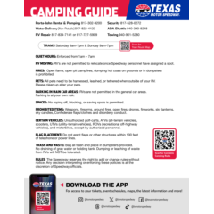 NASCAR Camping Guide