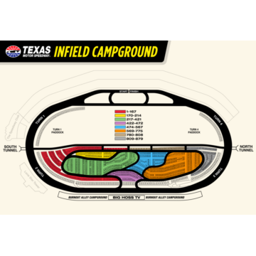 TMS Infield Campground Map