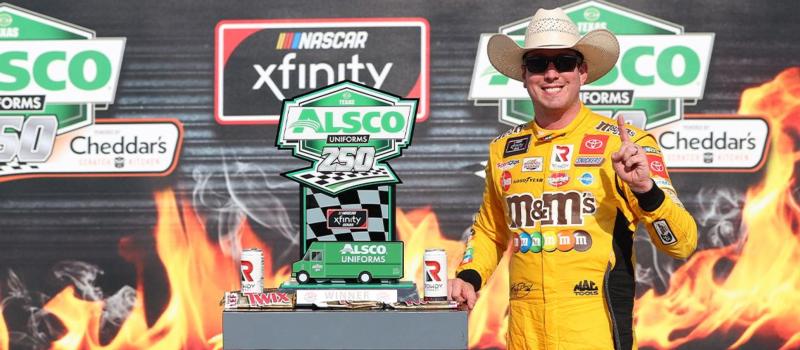 Kyle Busch Alsco 250 Victory Lane 1084x485