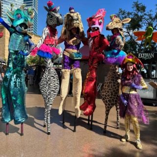 Animal Stilt Walkers