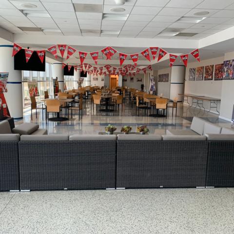 Turn 1 Terrace (Inside: Chisholm Trail Room) 