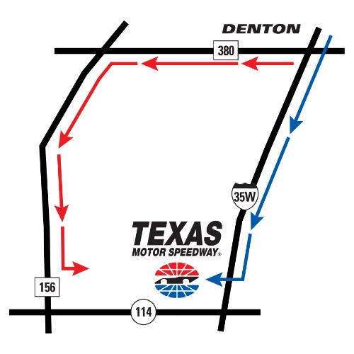 Directions & Parking | Fans | Texas Motor Speedway