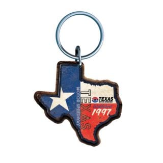 TMS State Outline Keychain