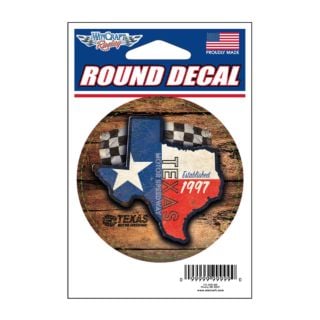 TMS State Outline Round Decal