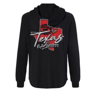 TMS LADIES GLITTER ZIPUP HOODY