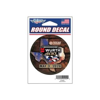 Würth 400 Round Decal