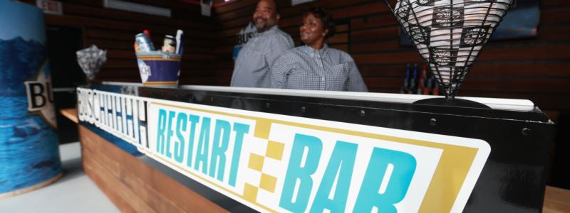 Busch Restart Bar: SOLD OUT SUNDAY