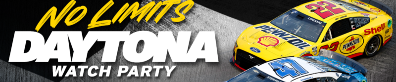 Daytona Watch Party  Header Image